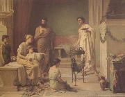 Sick Child brought into the Temple of Aesculapius (mk41)